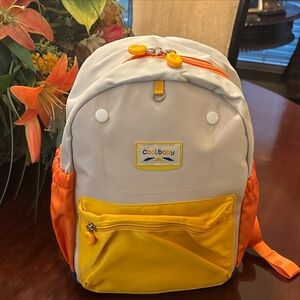Coolbaby Gray and Yellow Backpack